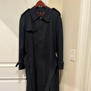 Burberry Vintage Double Breasted Trench Coat